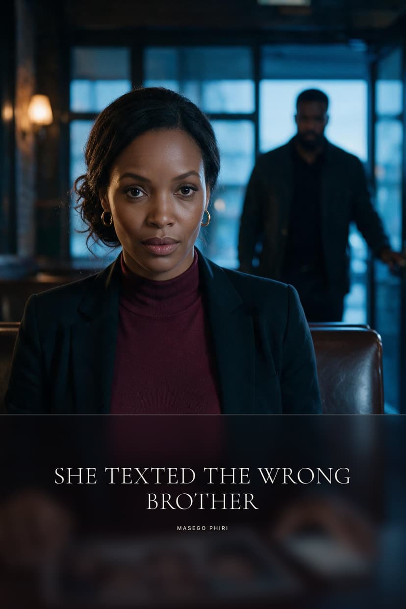 SHE TEXTED THE WRONG BROTHER cover