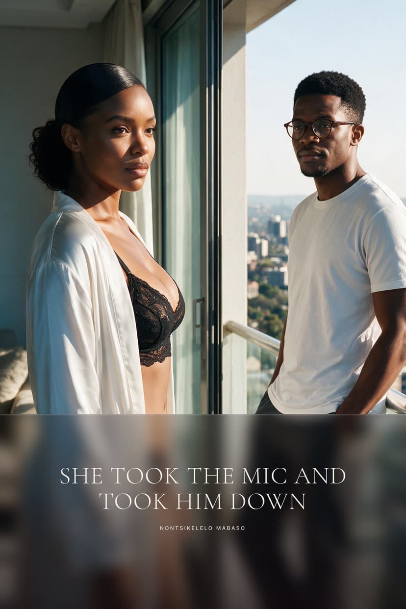 SHE TOOK THE MIC AND TOOK HIM DOWN cover